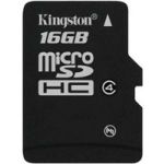 Kingston MicroSDHC 16Gb + SD Adapter