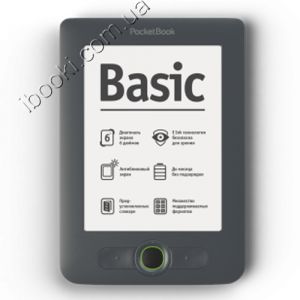 ibooki: электронная книга Pocketbook Basic New 613 (Покетбук 613 бейсик)